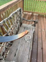Vintage Damon Howatt Hunter Recurve Archery Bow AMO 62” 65# Right Handed Martin