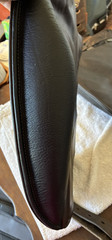 WOW SADDLE DRESSAGE FLAPS – custom color combo! Dark brown w/ black fixed block