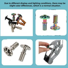 1Pair ILF Recurve Bow Riser Bolts Thread Limbs Screw Hunting Archery Shooting