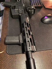 KRYTAC Alpha CRB AEG – UMBRELLA AMORY UPGRADES Airsoft Black W/ Accessories