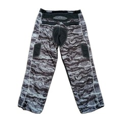 Size Large -SMART PARTS Paintball Pants Mens Camo Pixel Black Adjustable Padded
