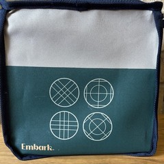 Embark Bocce Resin Ball Set w/Carrying Case Outdoor Games Party Travel NIB
