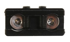 DOVE-TAIL RAIL FOR ON OFF ASA DROP FORWARD BOTTOMLINE GLOSS BLACK AMERICAN MADE