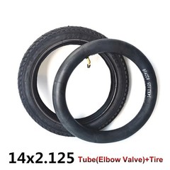 14×2.125/57-254 Electric Scooters Bike Inner/Outer Tube 14″ Pneumatic Tire