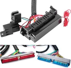 Standalone Wiring Harness, 4L60E DBC, Red/Blue PCM, Compatible with 1997-2006 GM
