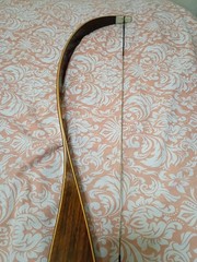 Vintage 1953 Rare Fred Bear Grizzly Glass-Powered 8R9913 56″ 40# RH Recurve Bow