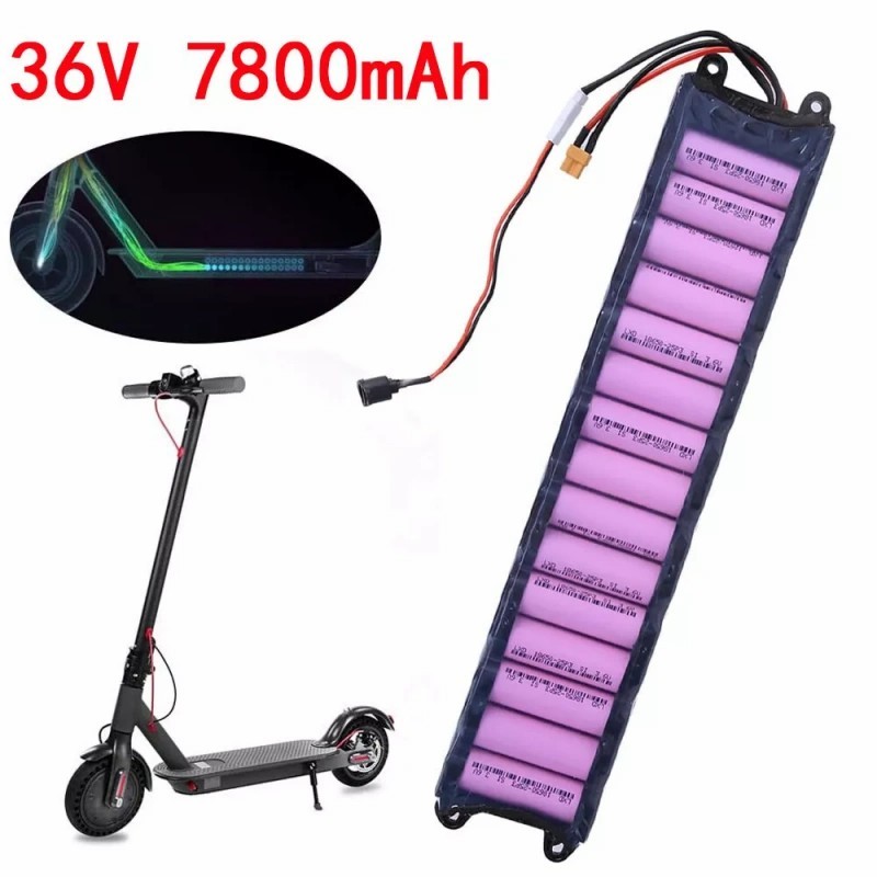 For M365 Scooter High Capacity 36V 7800mAh Lithium Scooter Battery USA Accessory