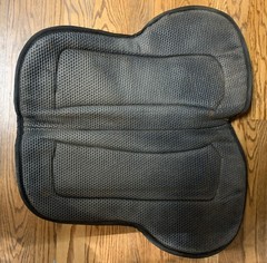 Triple E Nonslip Grip Tacky Contour Western Saddle Pad 28” Aztec Tan Black Brown