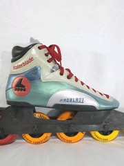 Vintage Rollerblades Problade Elite Inline Skates Mens Size 43 1993 Boss Swiss