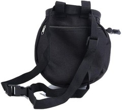 Climbing Chalk Bag w/ Strawstring Zipped Pocket Adjustable Belt Gymnastics US