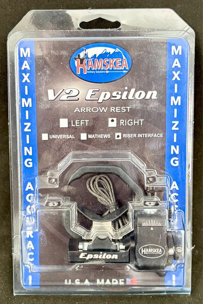 Hamskea V2 Epsilon Arrow Rest Riser Interface Mount Right Hand – Return Item