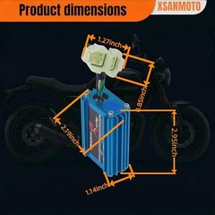 AC Racing CDI Box, 6 Pins No Rev Limit Ignition Unit for GY6 50cc 125cc 150cc