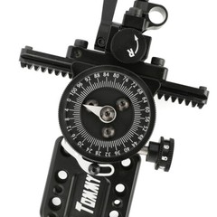 Compound Bow Sight 1 Pin Archery Micro Adjustable Pointer Adaptor Scope 4x 6x 8x