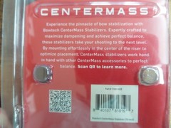 Bowtech Centermass Archery Stabilizer – 10″ – Black – Carbon Fiber – 11881X03