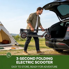 Ladped Folding LP40 Electric Scooter 350W 20KM Adult Folding E-Scooter 19mph