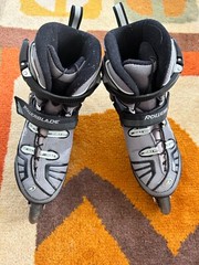 ROLLERBLADE SPARK 84 W US women’s size 7 / Mondo 24 / EUR 38 white blue NIB