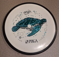 MVP Relay Neutron 158g PDGA turtle stamp