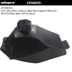 Motorcycle 2 Stroke Gas Petrol Fuel Tank For 47cc 49cc 50cc Chinese Mini Moto
