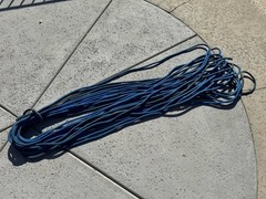Rescue Static Rope 13.5mm .53 inch Classic Fire Rescue Tower w/ Rope Bag 190ft H