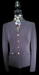 PRE-TIED Dressage Stock Tie, Classic Army (Support Our Troops) Print (NEW)