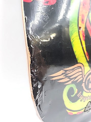 Kryptonics Skateboard Deck Evil Demon Green Octopus Graphic 31 Inches