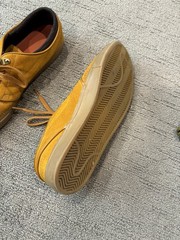 Nike SB Stefan Janoski Yellow Suede Skateboarding Shoes Men’s US 8.5 D