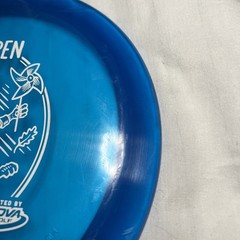Innova Champion Firebird – OTB Open Stamp – Blue 174g – Used Unmarked