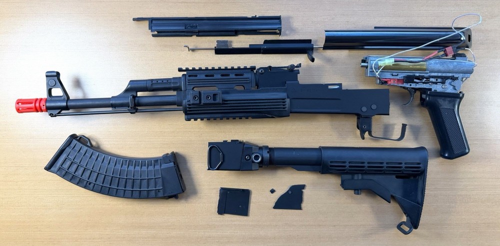 Broken Airsoft G&P Custom Contractor Tactical Airsoft Parts