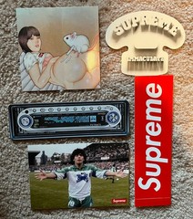 Supreme Assorted Stickers Lot of 5 + 2 random free stickers (Multiple Bundles)