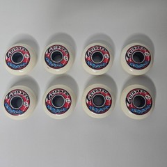 Labeda Gripper Inline Hockey Wheels 68mm 68 Soft White Set of 8 Indoor Roller