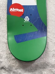 New Almost Heated Pool Minimalist Logo Skateboard Deck 8.0 Marble Art Graphic