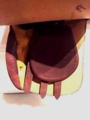 NEW 17″ RD Dressage saddle (A127) Ruiz Diaz