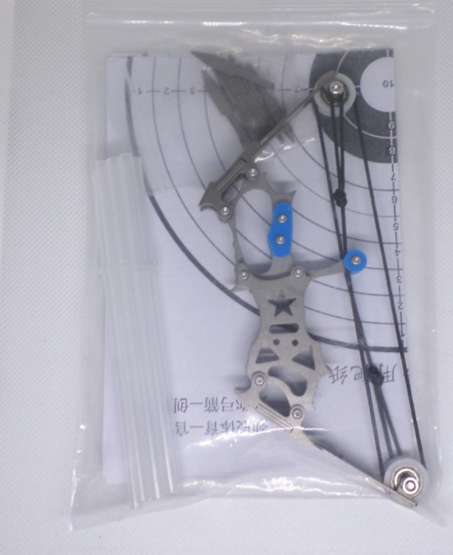 Mini Compound Bow Mini Archery Bow Set Mini Hunting Bow Shooting Practice Toy