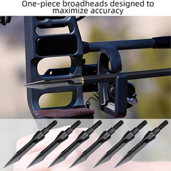 24Pcs Archery Broadheads 112Grain Arrowheads Screw-in Arrow Tips for Bow Hunting