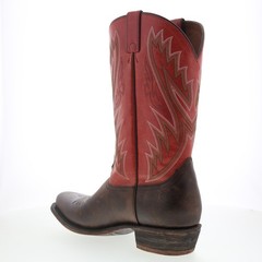 Nocona Boots Zayne HR5577 Mens Brown Leather Slip On Cowboy Western Boots 11.5