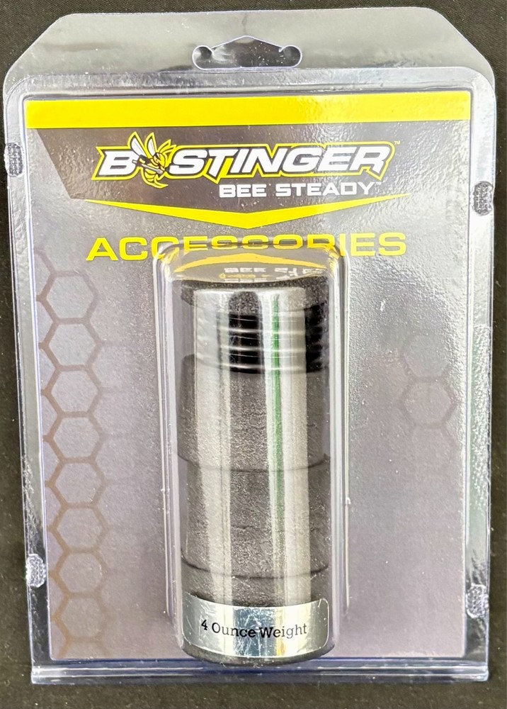 Bee Stinger Accessories – 4 ounce weight – Matte Black – NEW