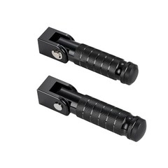 Universal M8 Ebike Foot Pegs 90 Degree Foldable E Bike Passenger Rear Pegs