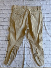 Romfh Breeches Tan Mens 34R Riding Pants Equestrian Show Schooling EUC
