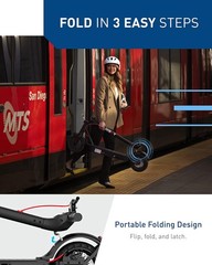 Hiboy KS4 Pro Electric Scooter 500W Motor 25 Miles Long Rang 19MPH Kick eScooter