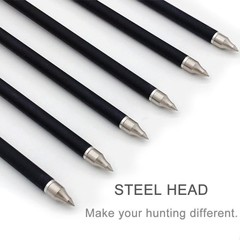 12Pcs 20″ Archery Carbon Crossbow Bolts arrows With 12Pcs 100 grain Broadheads