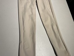 Kismet Breeches Girls 10 11 Years Tan Trophy Hunter Knee Riding Pants 23×26.5