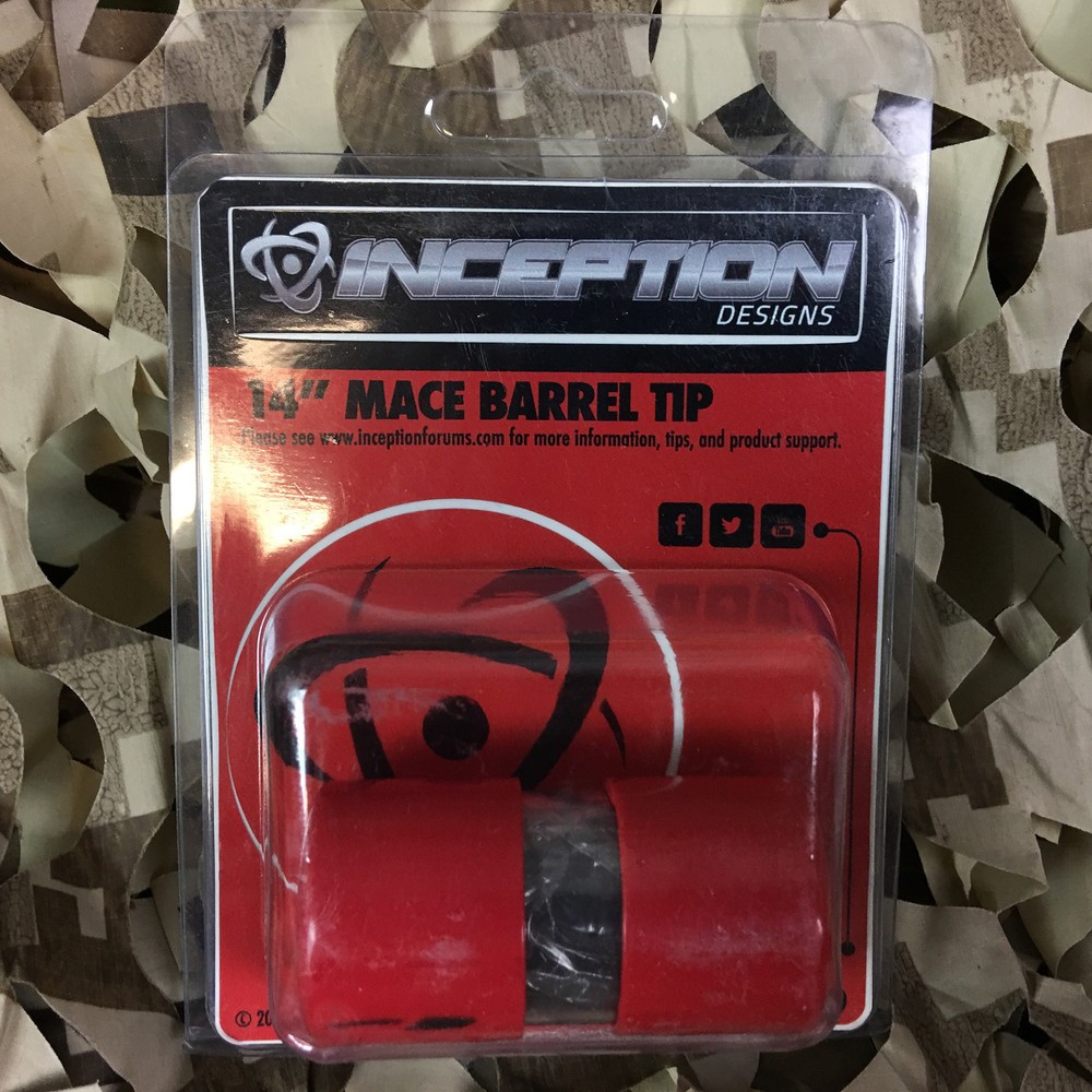 NEW Inception Designs Stella MACE Barrel Front Threaded Tip – Dust Black