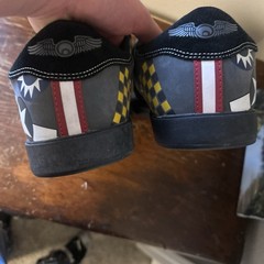 Vintage Size13 Men’s Osiris Serve “OG Aviator Flying Tiger” Skate Shoes – Used