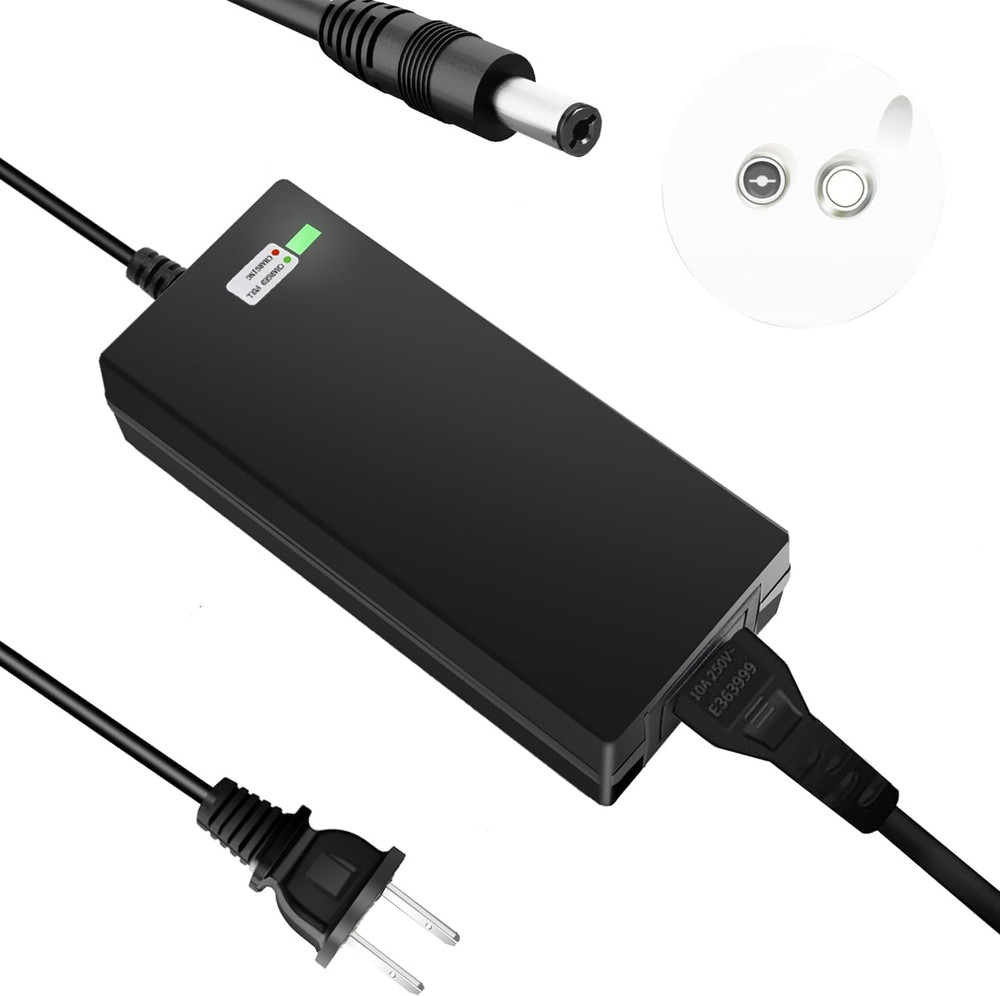 42V 2A Power Adapter for 36V Lithium-Ion Battery with DC Port Options
