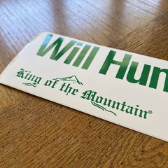 VTG 1996 King of the Mountain “Will Hunt For Food” Bow Hunting Sticker USA