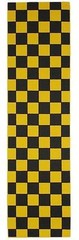 New FKD Grip Checkers Black/Yellow Skateboard Griptape – (1 Sheet)