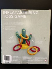 Sunnylife Inflatable Ring Toss Game Cactus