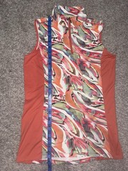 Dover Saddlery CoolBlast 100 Ladies’ Lakeland Sleeveless Print Shirt XS