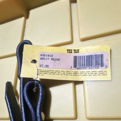 Tex Tan Split Reins Leather Reins, Brown, Model Split Reins, MPN 8351812