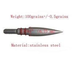 Field Points Arrowheads 100 125 150 200 300 Grains 17/64 in Set